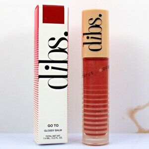 Dibs Go to Glossy Balm Lip Gloss "MIMS" Full size BNIB